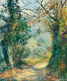 Georges Manzana Pissarro - Le Jardin de l'Artiste, l'Annonciade, Menton